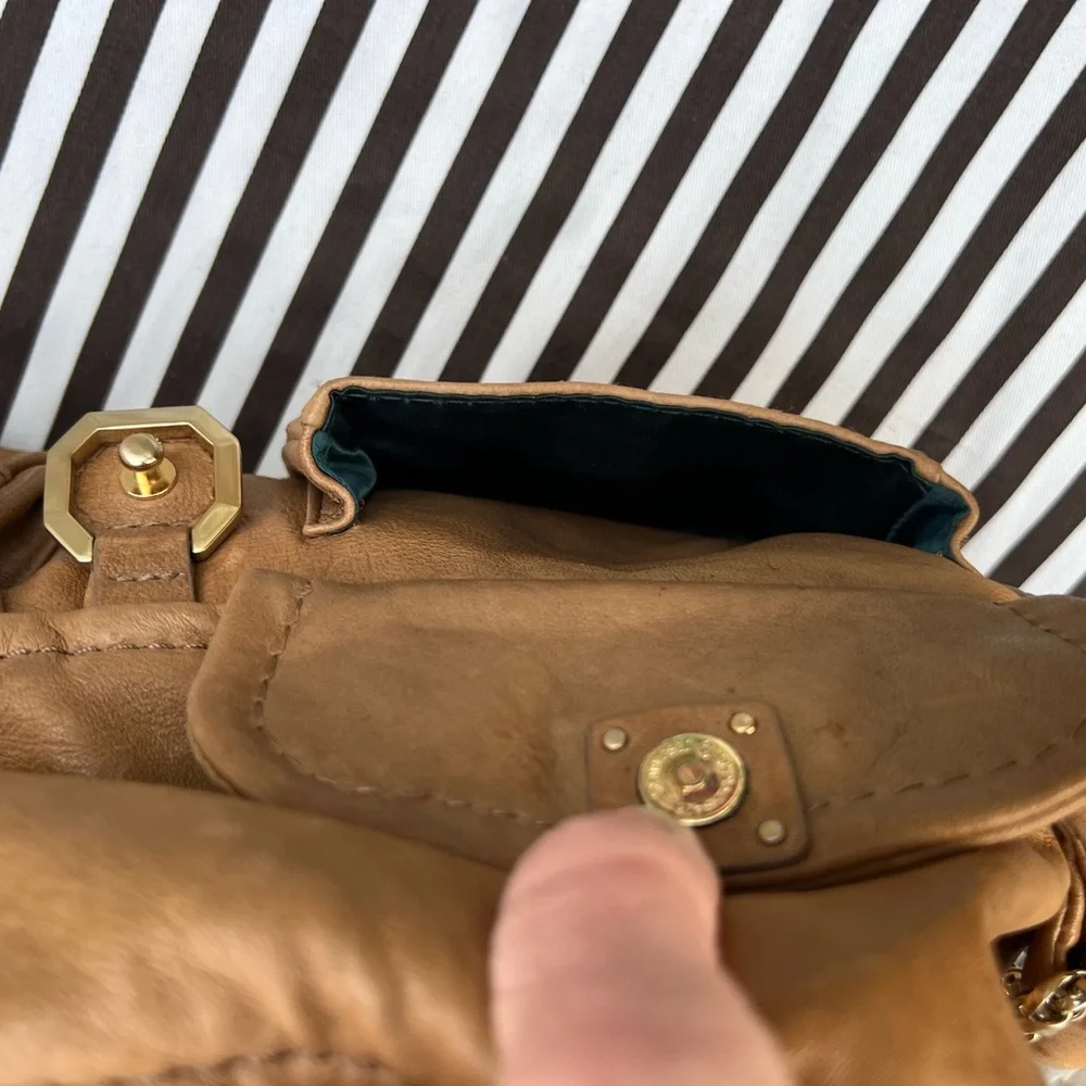 Henri Bendel Lamb Skin Leather Shoulder Bag - Picture 14 of 15